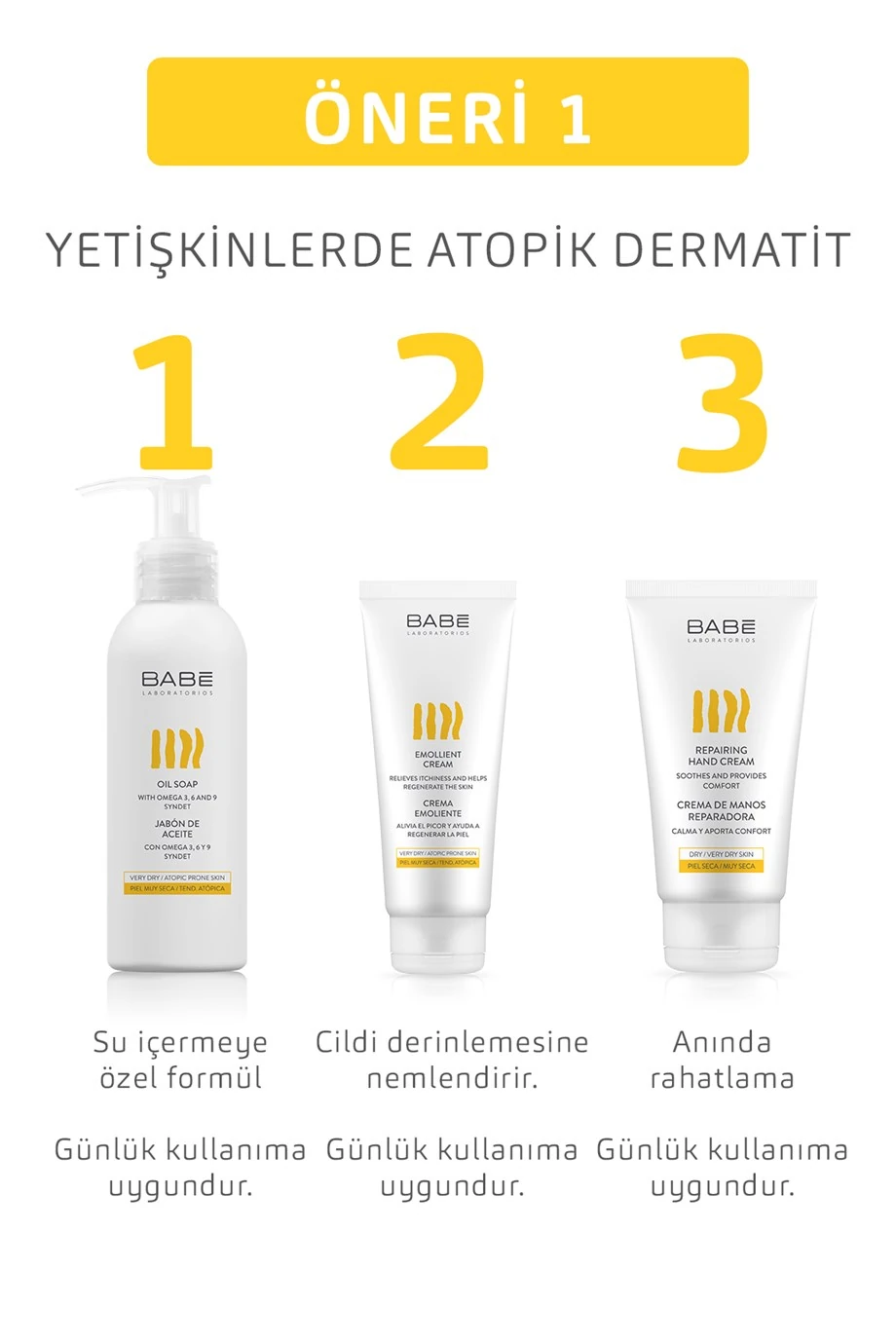 BABE Vücut Yıkama Yağı 500ml - Oil Soap